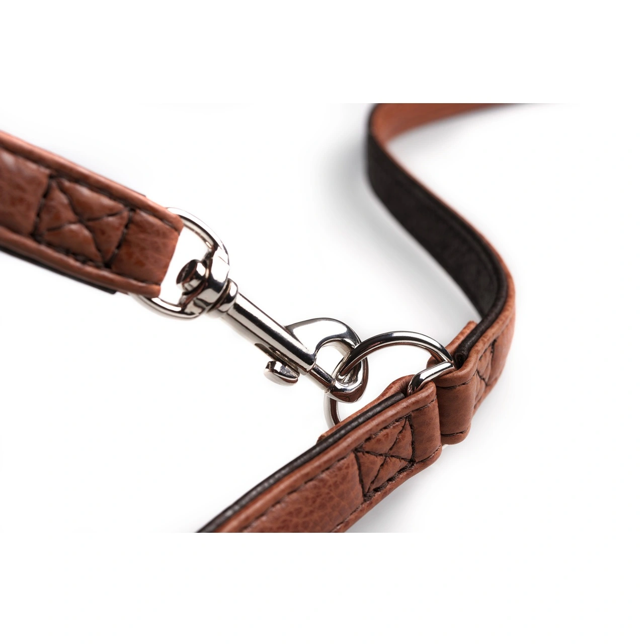 Hunter Cody Cognac Mørkebrun 3-trins hundeline 15/200